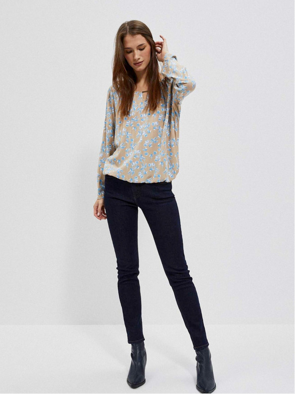 Moodo Dámská květovaná košile Moodo