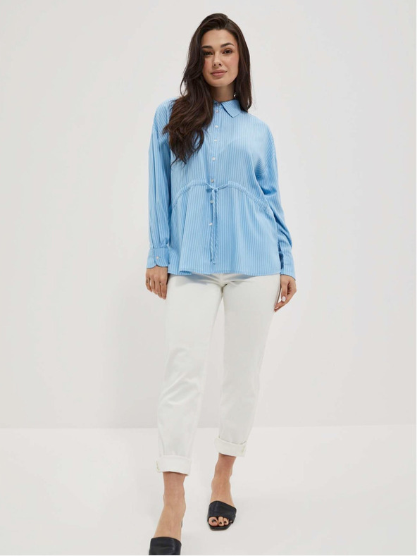 Moodo Dámská pruhovaná košile Moodo