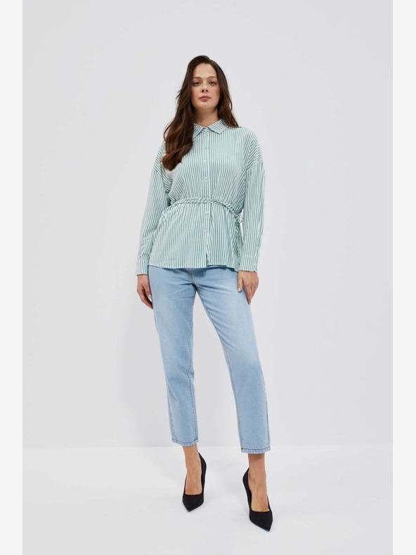 Moodo Dámská pruhovaná košile Moodo