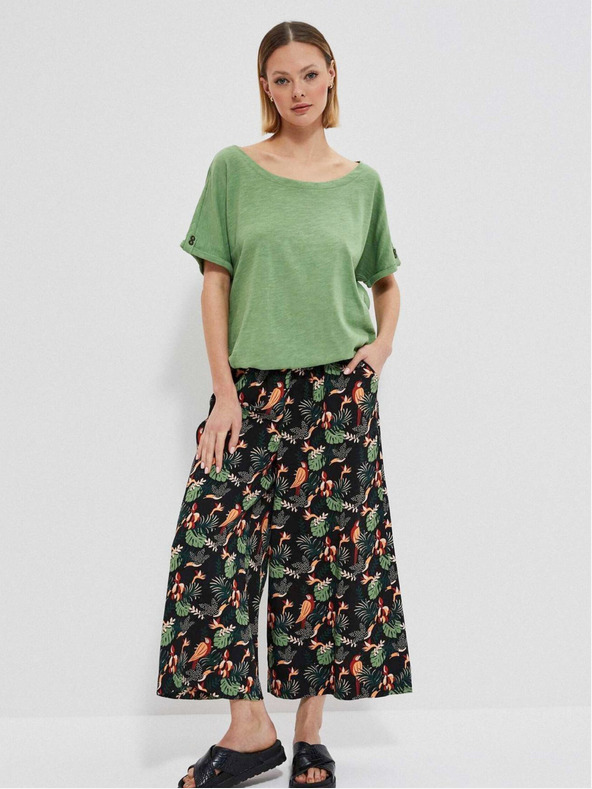 Moodo Zelené dámské tričko Moodo