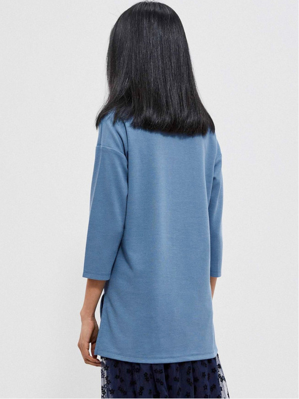 Moodo Modrá dámská mikina Moodo