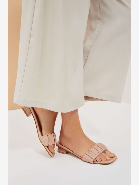 Moodo Růžové pantofle Moodo