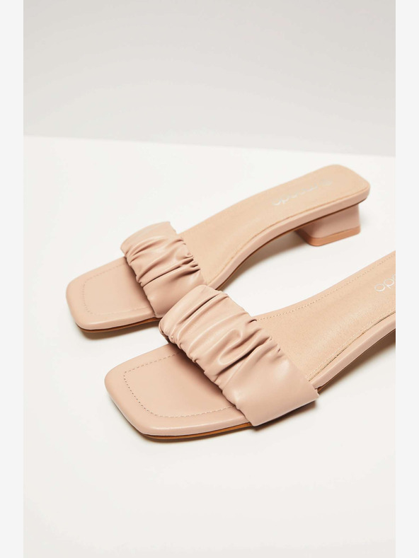 Moodo Růžové pantofle Moodo