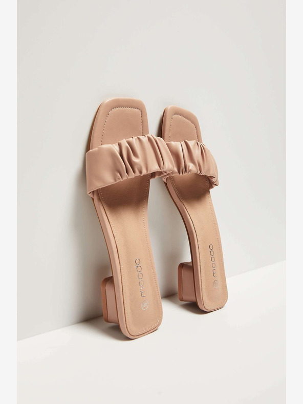 Moodo Růžové pantofle Moodo