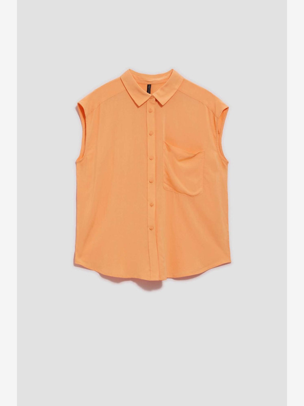 Moodo Oranžová halenka Moodo