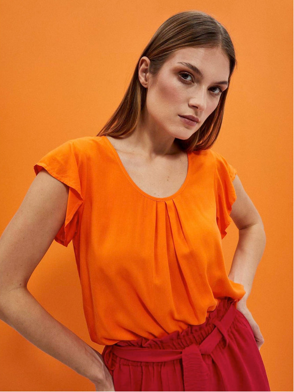 Moodo Oranžová halenka Moodo