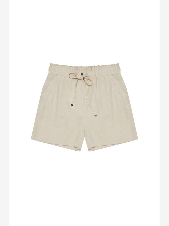 Moodo Béžové dámské kraťasy Moodo