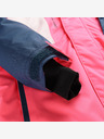 ALPINE PRO Dětská lyžařská bunda s membránou ptx snow ALPINE PRO DEARO neon knockout pink