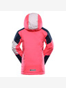 ALPINE PRO Dětská lyžařská bunda s membránou ptx snow ALPINE PRO DEARO neon knockout pink