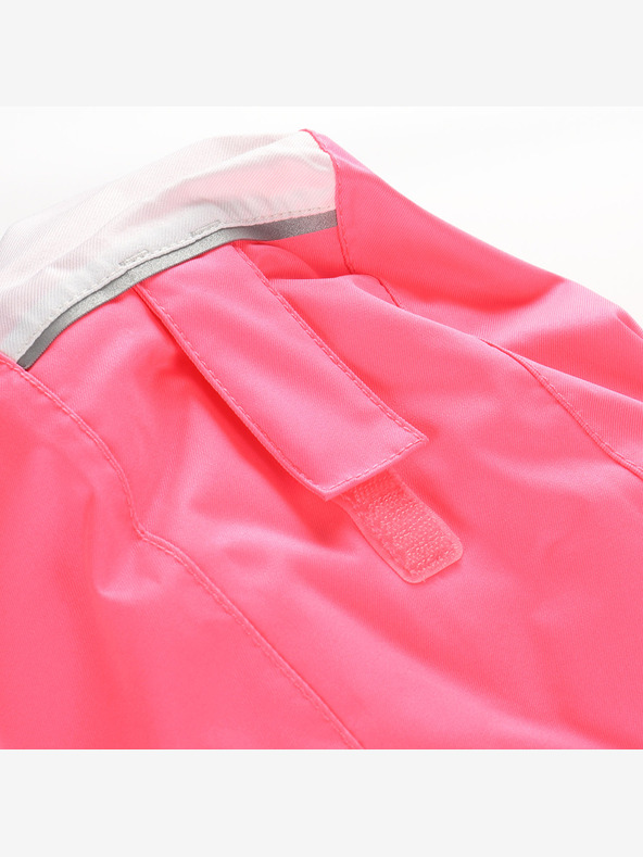 ALPINE PRO Dětská lyžařská bunda s membránou ptx snow ALPINE PRO DEARO neon knockout pink