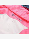 ALPINE PRO Dětská lyžařská bunda s membránou ptx snow ALPINE PRO DEARO neon knockout pink