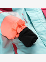 ALPINE PRO Dětská lyžařská bunda s membránou ptx snow ALPINE PRO DEARO limpet shell