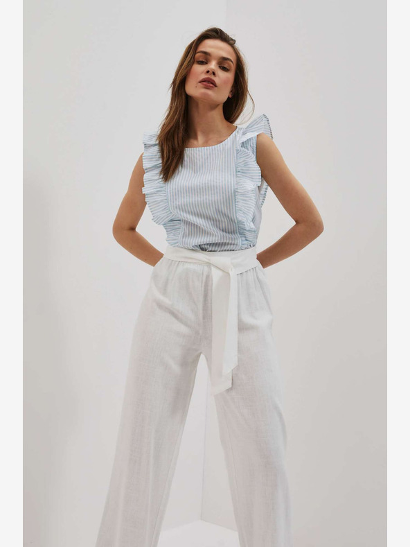 Moodo Světle modrá halenka Moodo