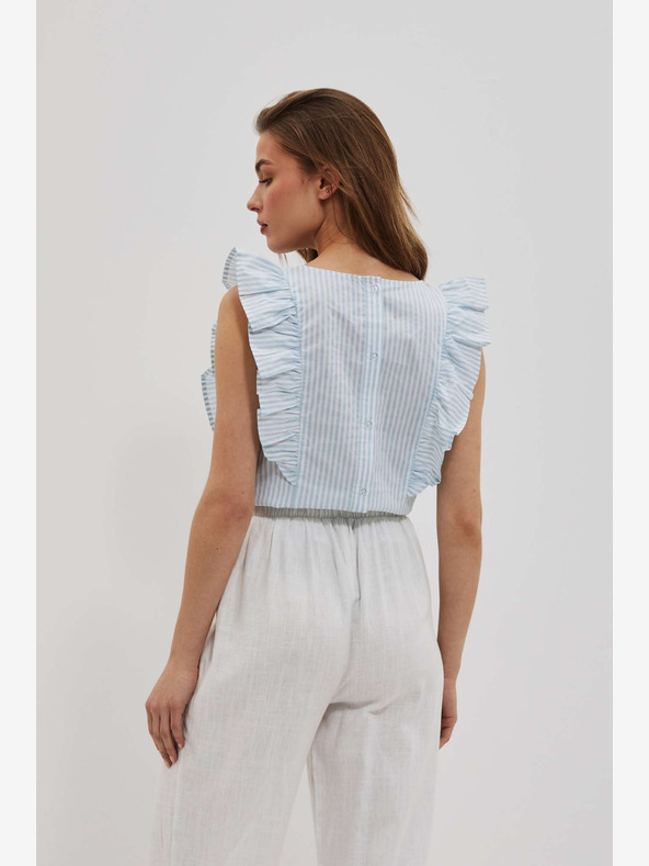 Moodo Světle modrá halenka Moodo