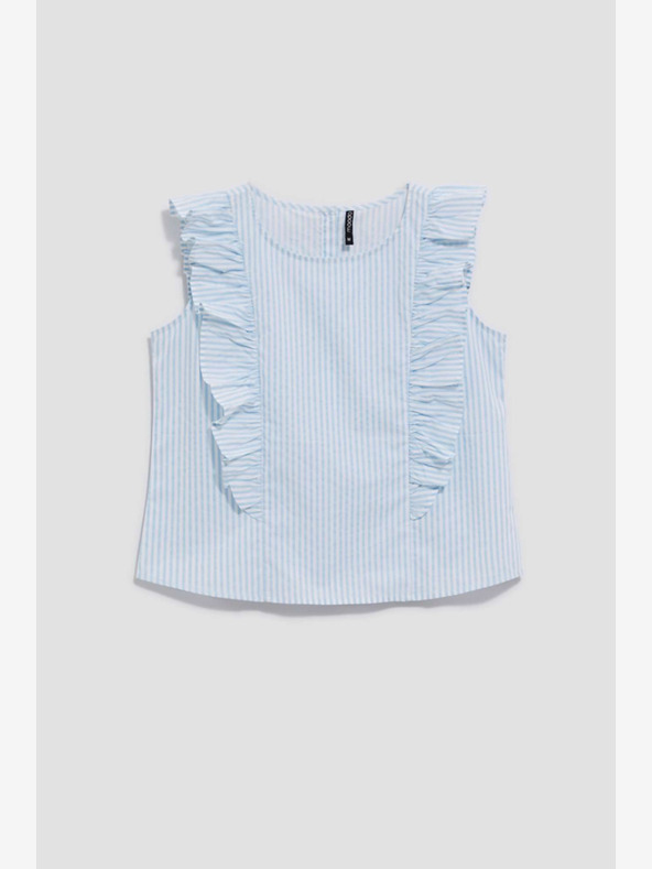 Moodo Světle modrá halenka Moodo