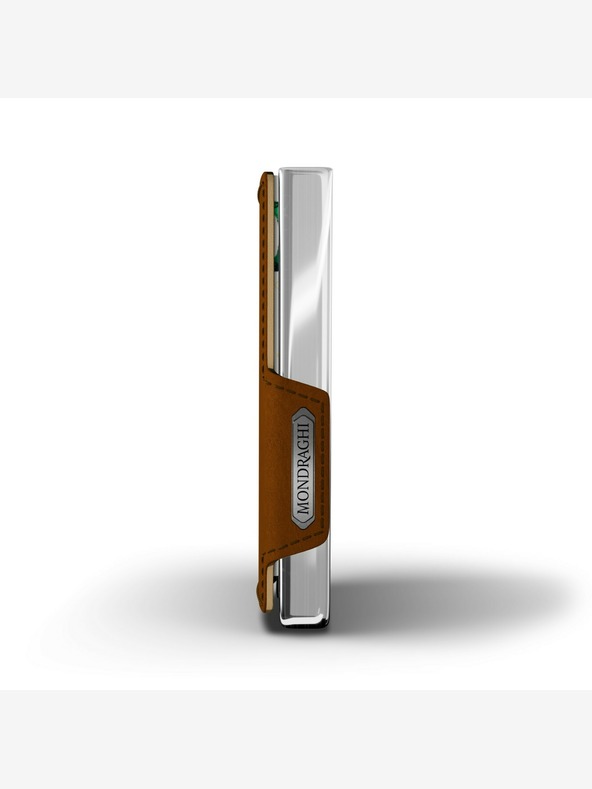 Mondraghi Hnědá kožená peněženka  Mondraghi Elegance