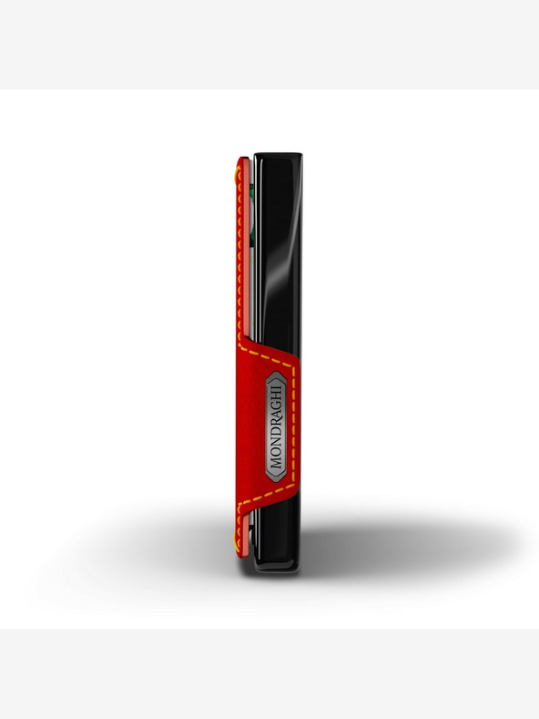 Mondraghi Červená kožená peněženka  Mondraghi Racing