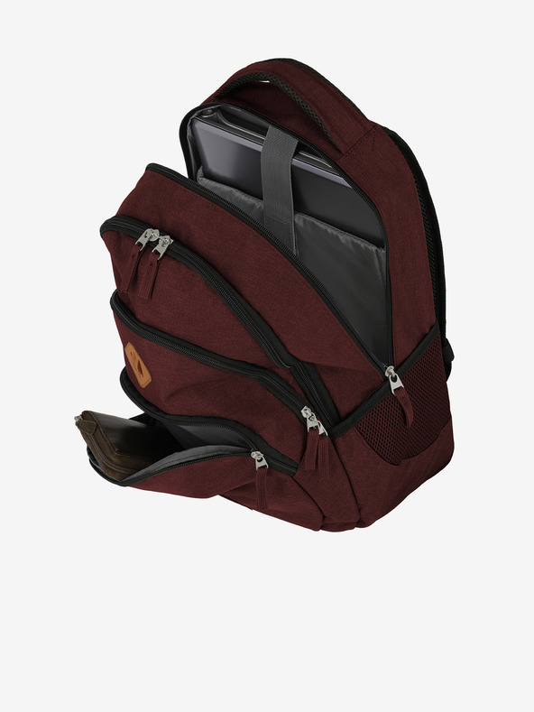 Travelite Vínový batoh Travelite Basics Backpack Melange
