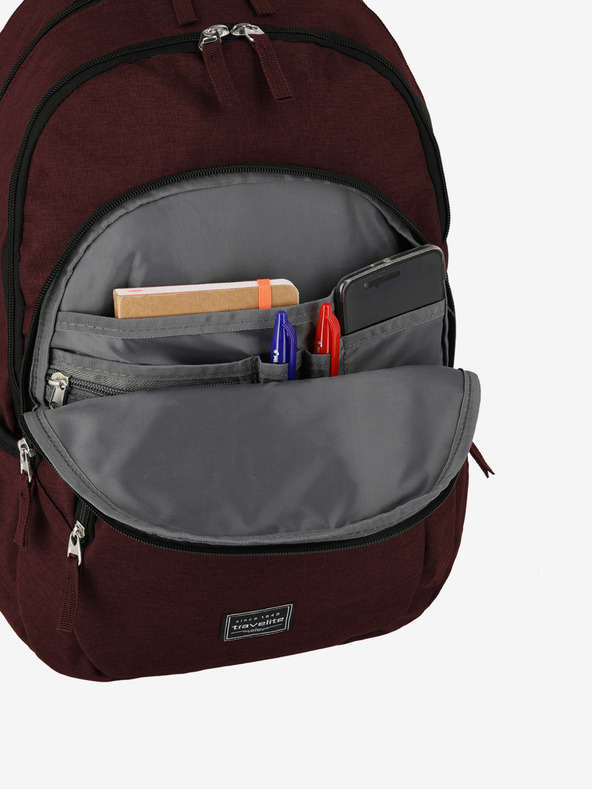 Travelite Vínový batoh Travelite Basics Backpack Melange