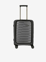 Travelite Šedý cestovní kufr Travelite Air Base 4w S Front pocket Anthracite