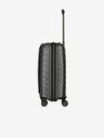 Travelite Šedý cestovní kufr Travelite Air Base 4w S Front pocket Anthracite