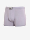 Styx Pánské boxerky Styx long klasická guma světle šedé