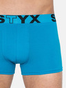 Styx Sada tří - pánské boxerky Styx sportovní guma vícebarevné