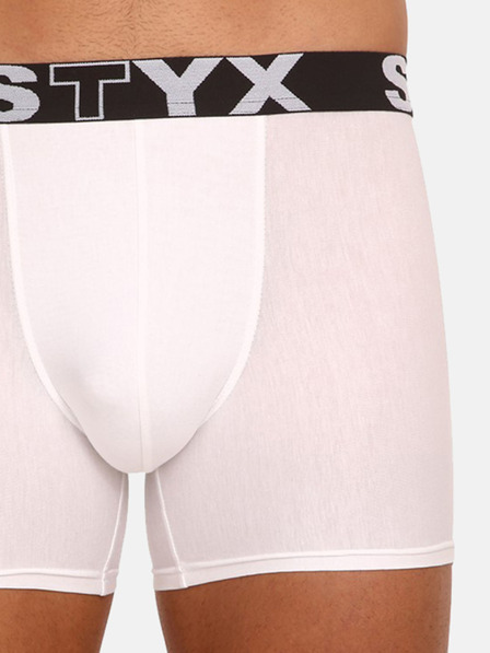 Styx Sada tří - pánské boxerky Styx long sportovní guma