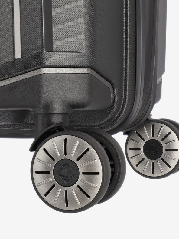 Travelite Cestovní kufr v černé barvě Travelite Elvaa 4w L Black