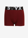 Styx Vínové klučičí boxerky Styx