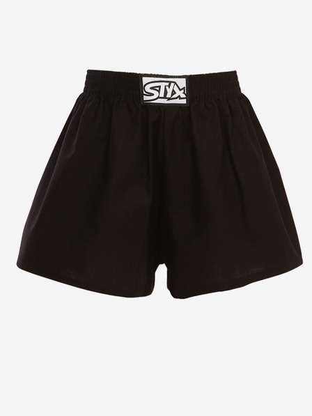 Styx Černé klučičí trenýrky Styx