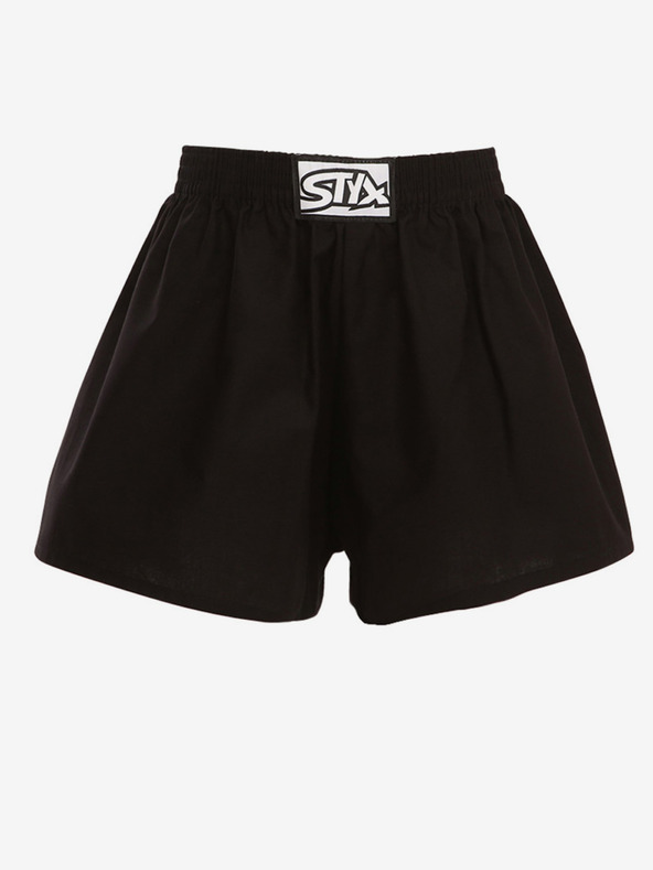 Styx Černé klučičí trenýrky Styx