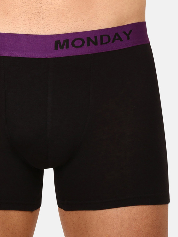 Nedeto Sada sedmi pánských boxerek v černé barvě Nedeto