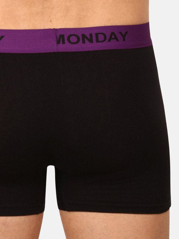 Nedeto Sada sedmi pánských boxerek v černé barvě Nedeto