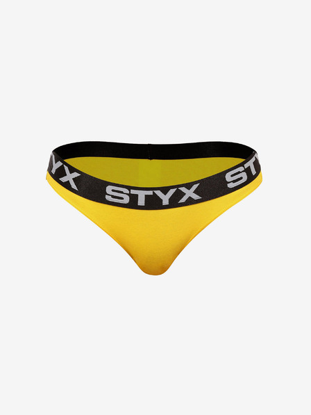 Styx Žluté dámské kalhotky Styx