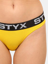 Styx Žluté dámské kalhotky Styx