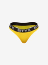 Styx Žlutá dámská tanga Styx