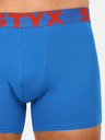 Styx Modré pánské boxerky Styx