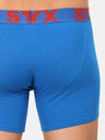 Styx Sada tří pánských boxerek v modré barvě Styx