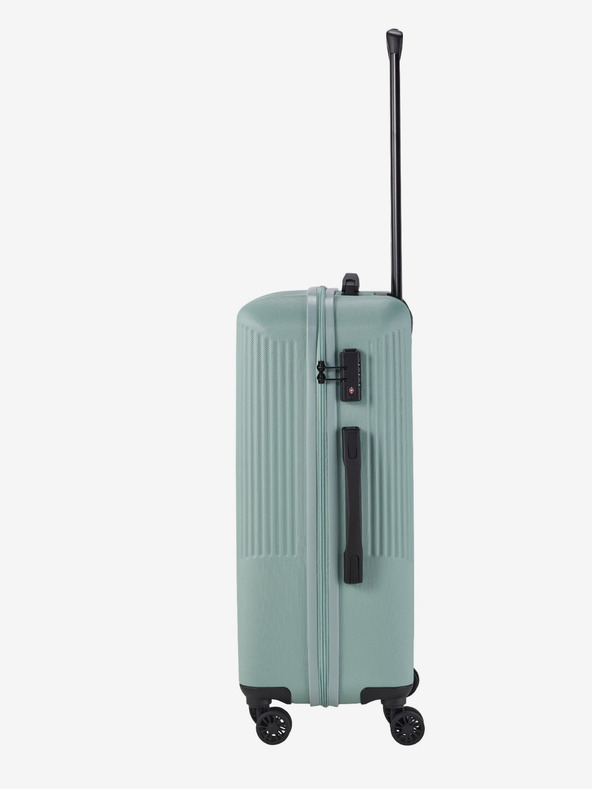 Travelite Sada tří cestovních kufrů ve světle zelené barvě Travelite Bali S,M,L Mint