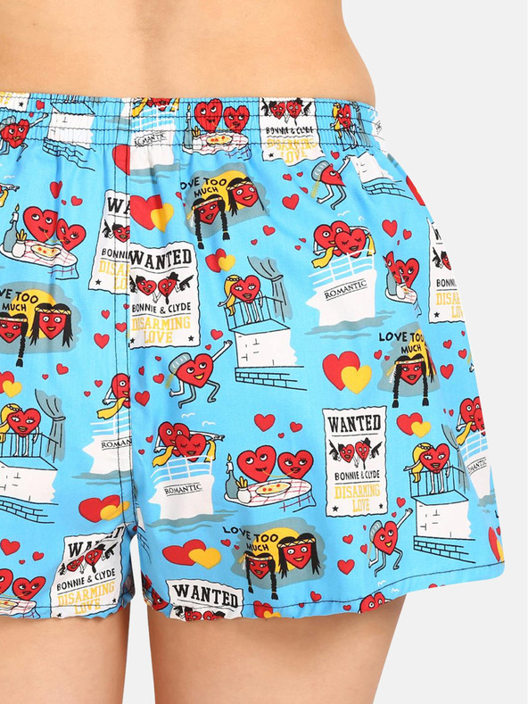 Styx Světle modré dámské trenýrky Styx Valentýn