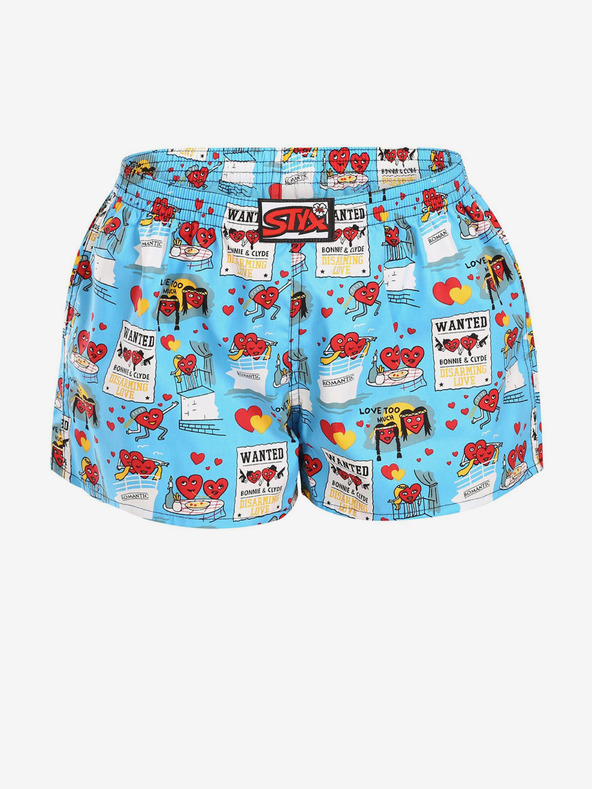 Styx Světle modré dámské trenýrky Styx Valentýn