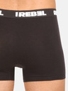 Nedeto Sada pěti pánských boxerek v černé barvě Nedeto Rebel