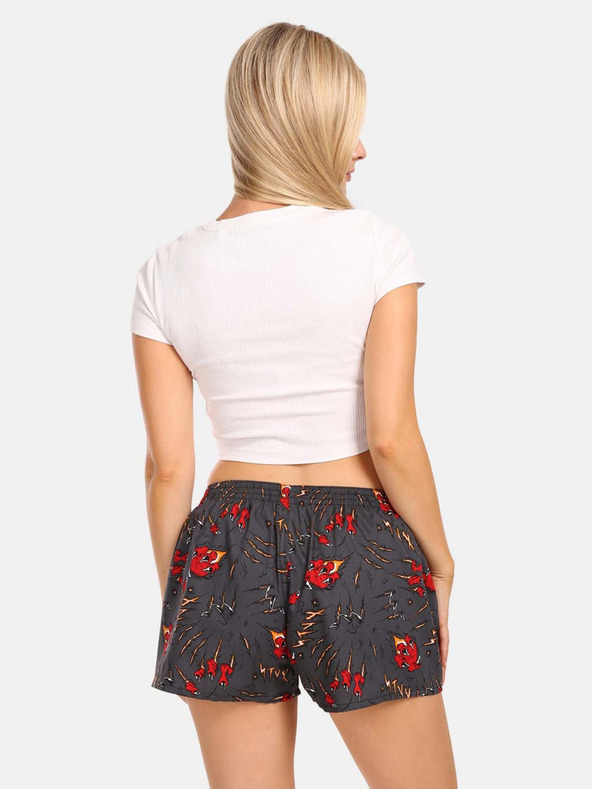 Styx Černé dámské trenýrky Styx art Drápy