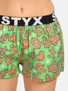 Styx Dámské trenky Styx art sportovní guma Vánoce perníčky