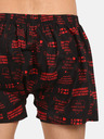 Styx Černé pánské trenýrky Styx art Valentýn texty