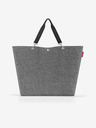 Reisenthel Šedá dámská velká žíhaná shopper taška Reisenthel Shopper XL
