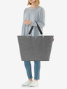Reisenthel Šedá dámská velká žíhaná shopper taška Reisenthel Shopper XL