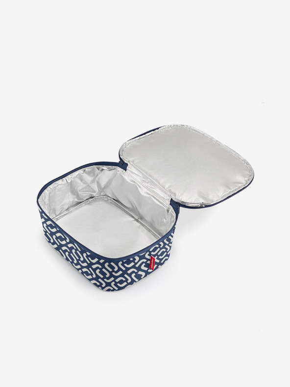 Reisenthel Tmavě modrá chladící vzorovaná taška Reisenthel Coolerbag M