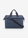 Reisenthel Tmavě modrá cestovní taška Reisenthel Allrounder S Pocket Herringbone Dark Blue